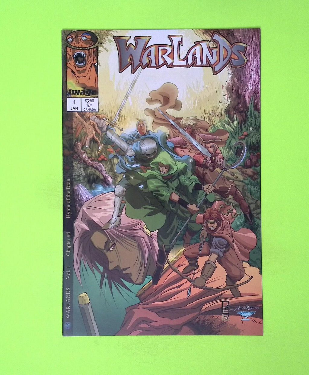Warlands #4 2000 Image Comics High Grade Comic Book X221-196