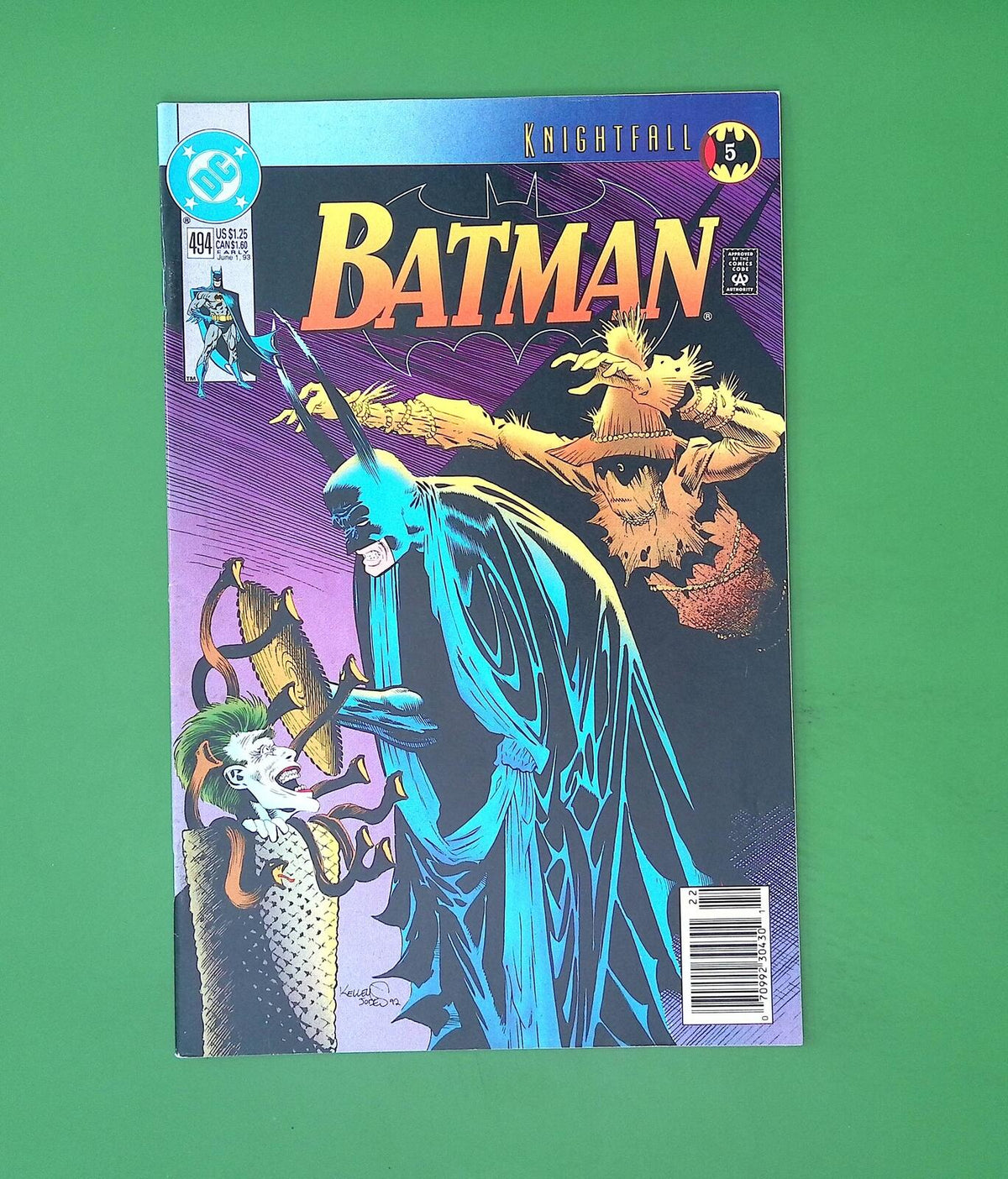 BATMAN #494 VOL. 1 8.0 DC COMIC BOOK TS88-77