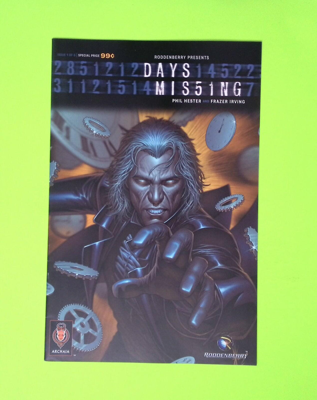 Days Missing #1 Archaia Studios Press Higher Grade Comic Book X248-281