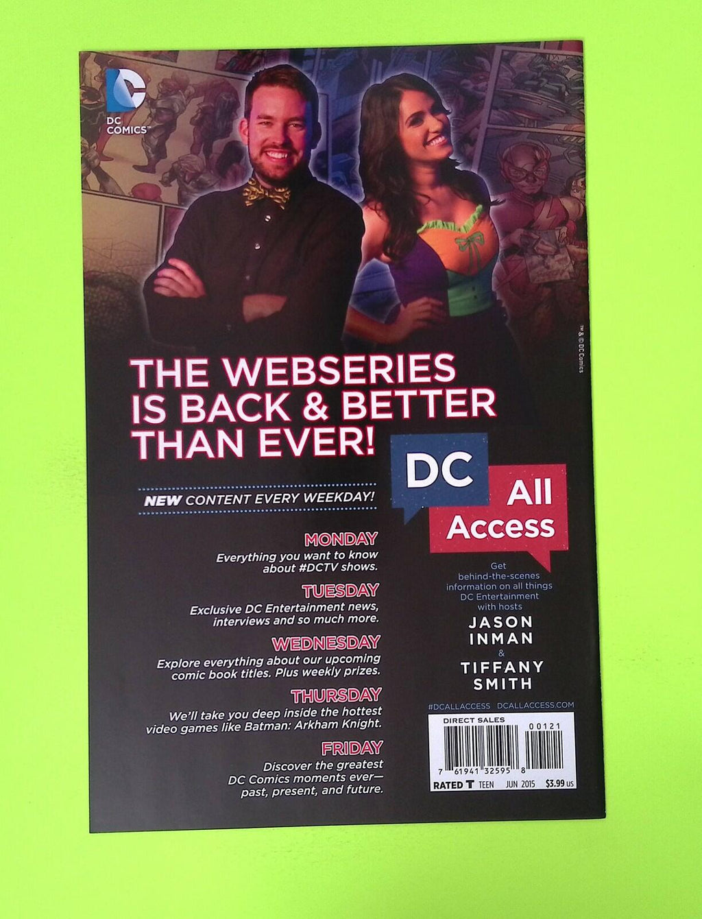 Convergence Titans #1b 2015 DC Comics Variant 8.0 Comic Book Q10-185