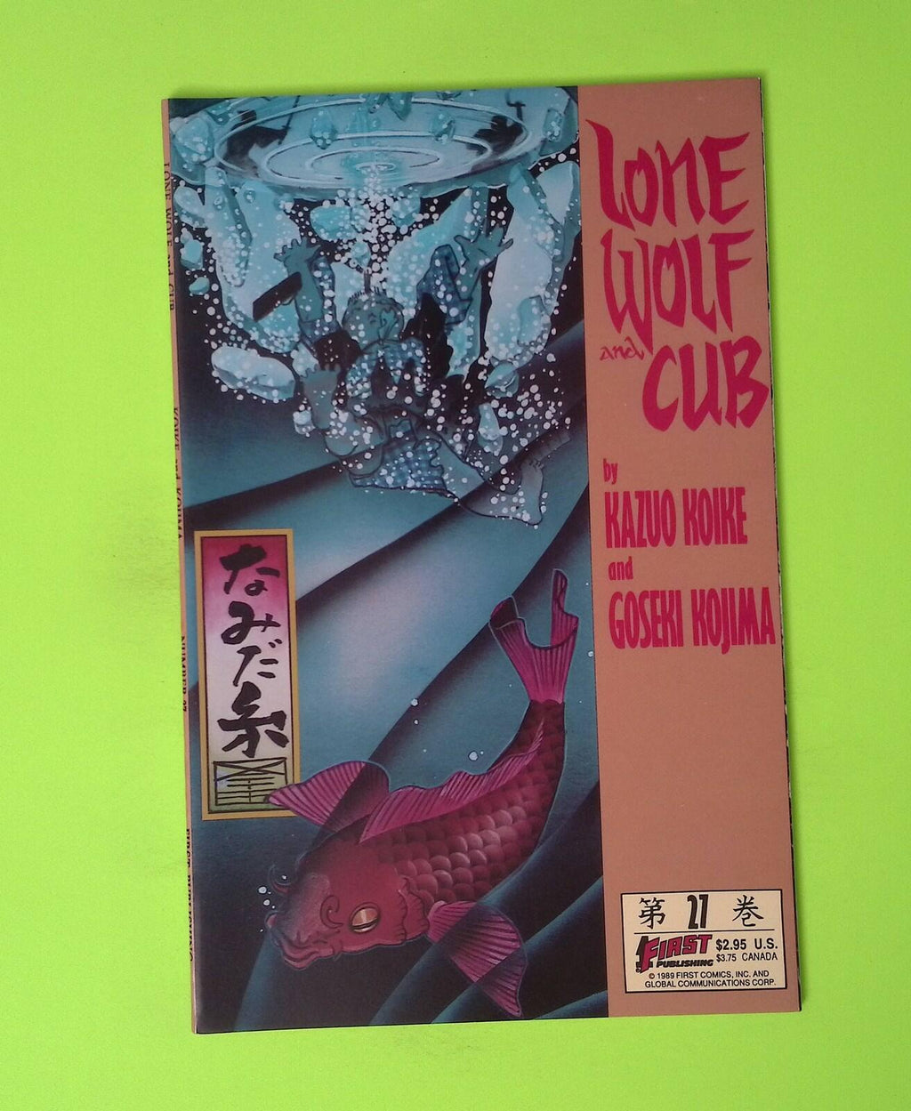 Lone Wolf & Cub #27 1989 First Comics High Grade Comic Book Q57-164