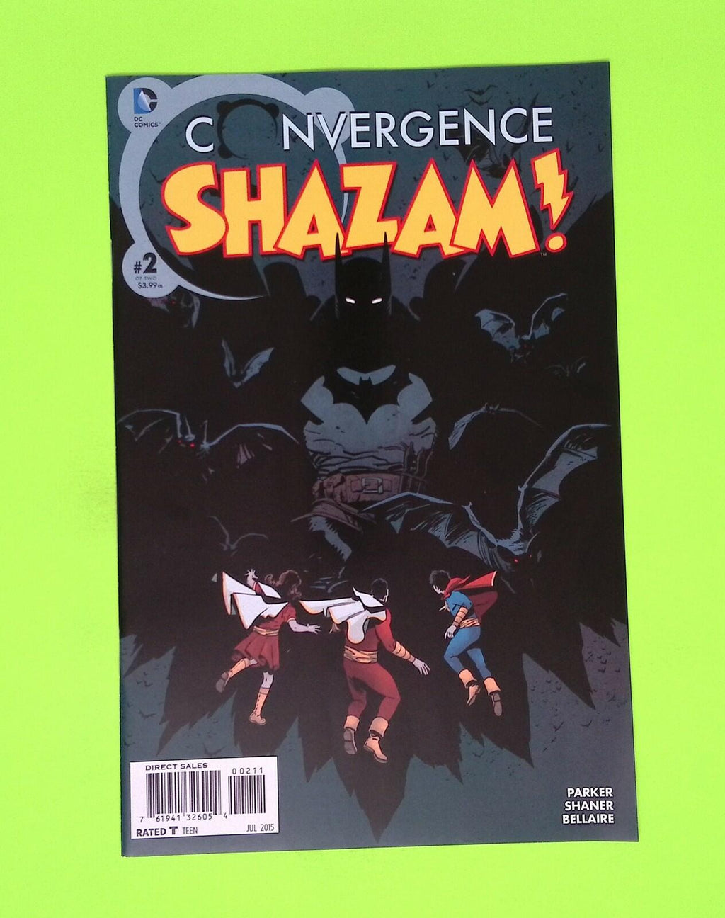 Convergence Shazam #2 2015 DC Comics High Grade Comic Book W135-127