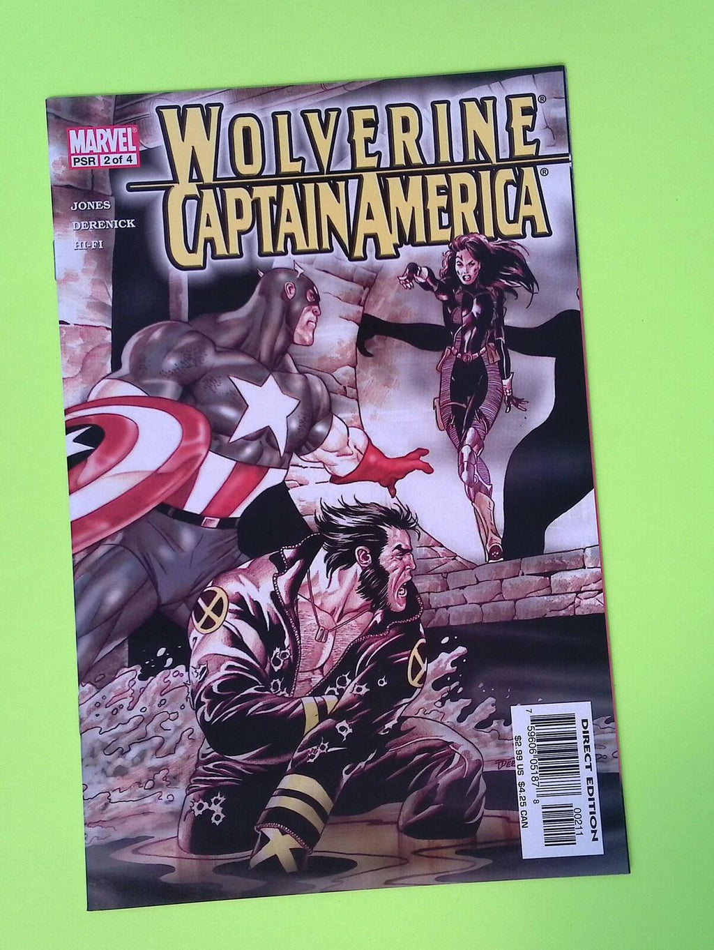 Wolverine/Captain America #2 2004 Marvel Comics High Grade Comic Book G95-45