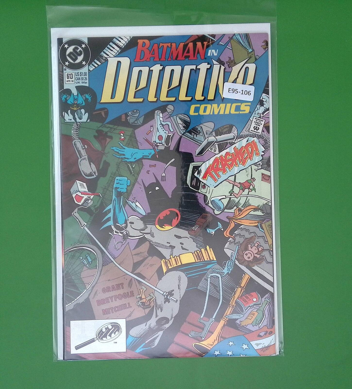 DETECTIVE COMICS #613 VOL. 1 HIGH GRADE DC COMIC BOOK E95-106