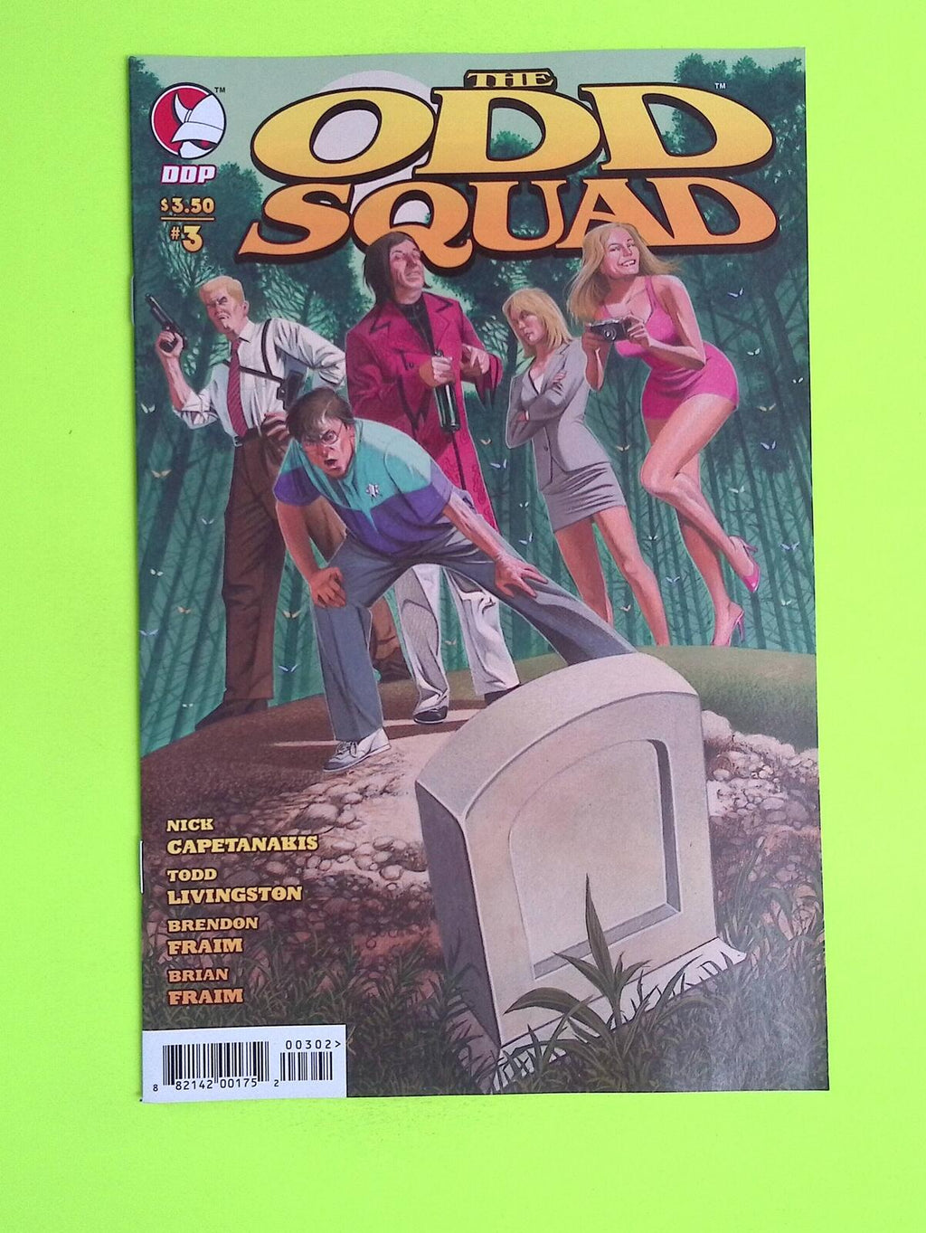 The Odd Squad #3b 2008 Devil's Due Publishing Variant 8.0 Comic Book M39-153