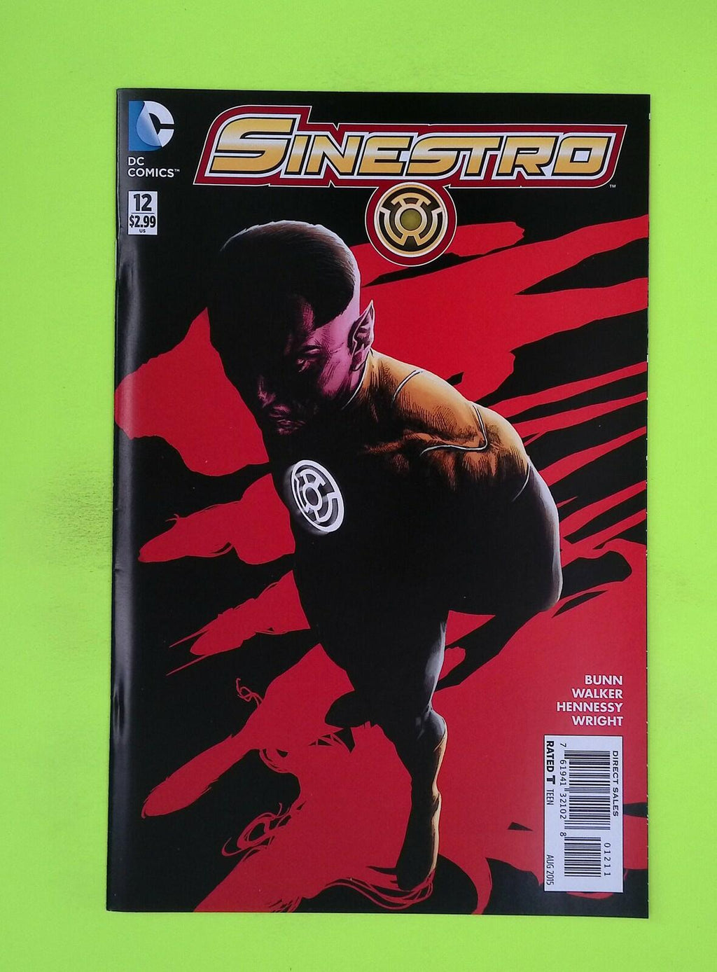 Sinestro #12 2015 DC Comics High Grade Comic Book J32-198