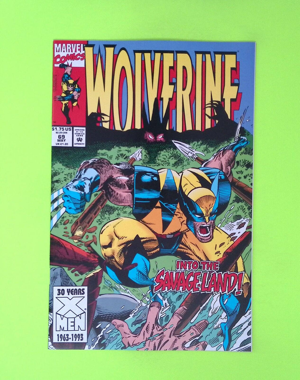 Wolverine #69 Vol. 2 1993 Marvel Comics High Grade Comic Book X265-151