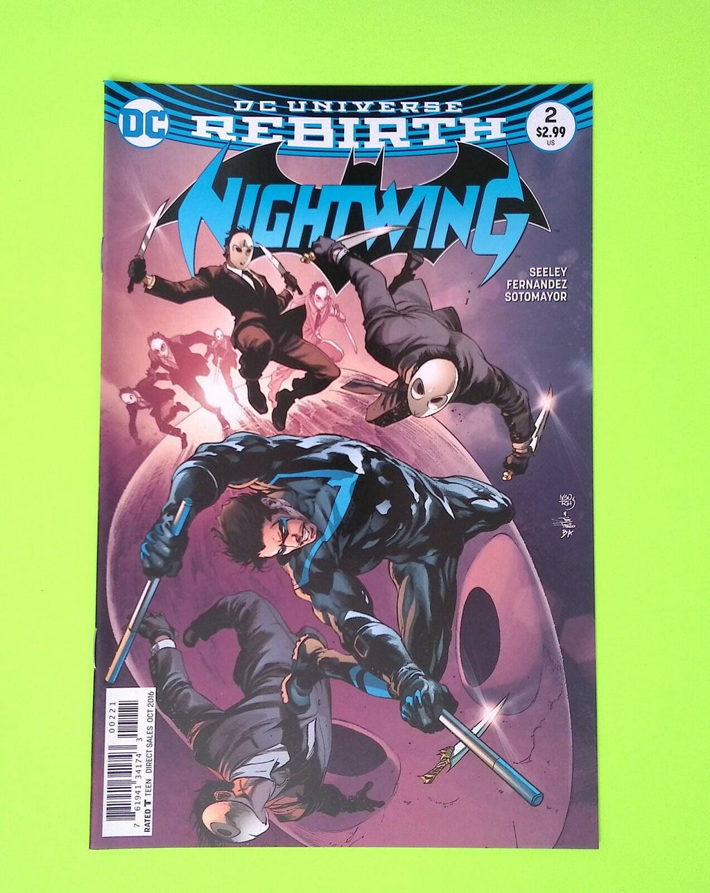 Nightwing #2b Vol. 4 2016 DC Comics Variant High Grade Comic Book X70-127