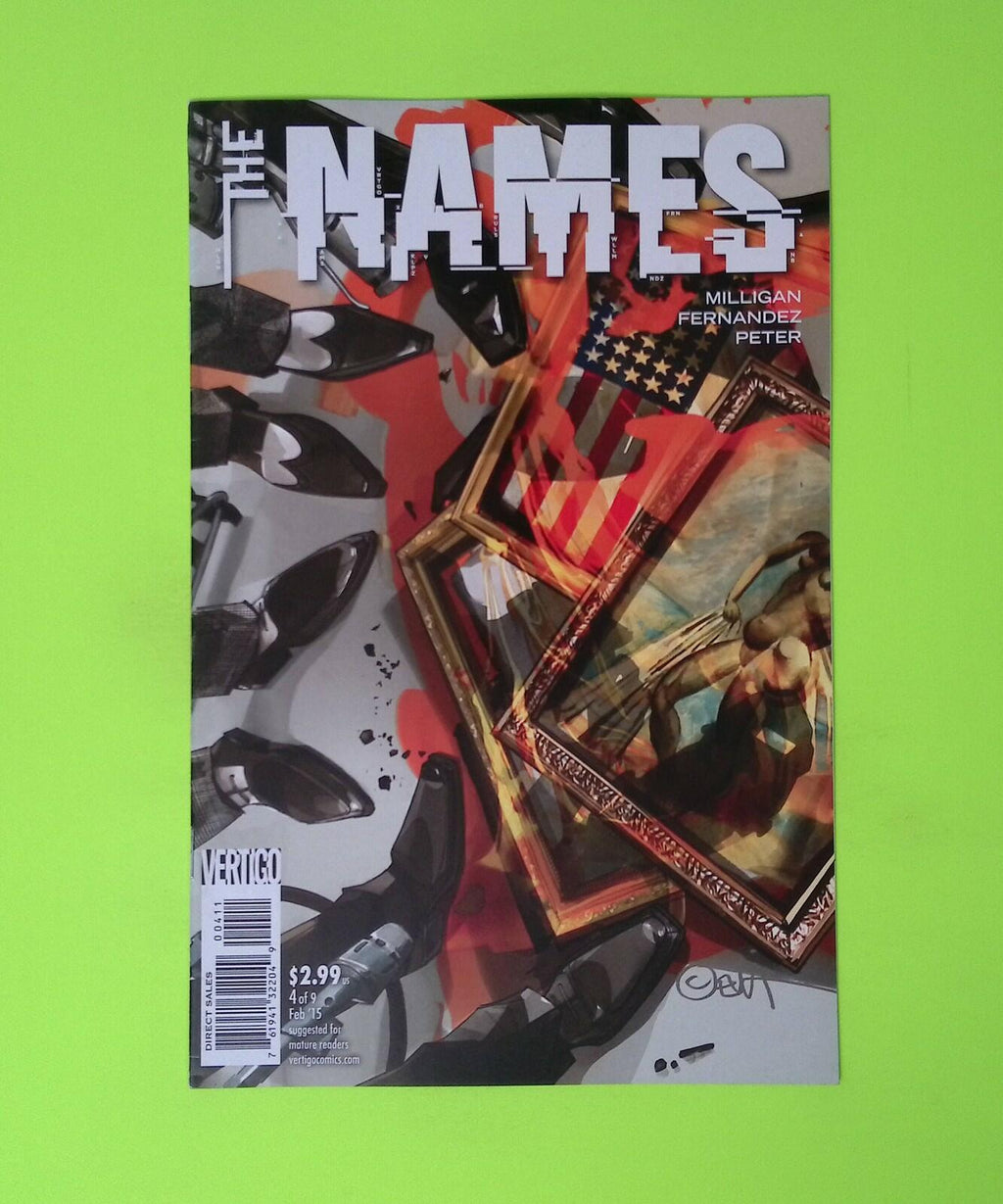 The Names #4 2015 Vertigo High Grade Comic Book X243-195