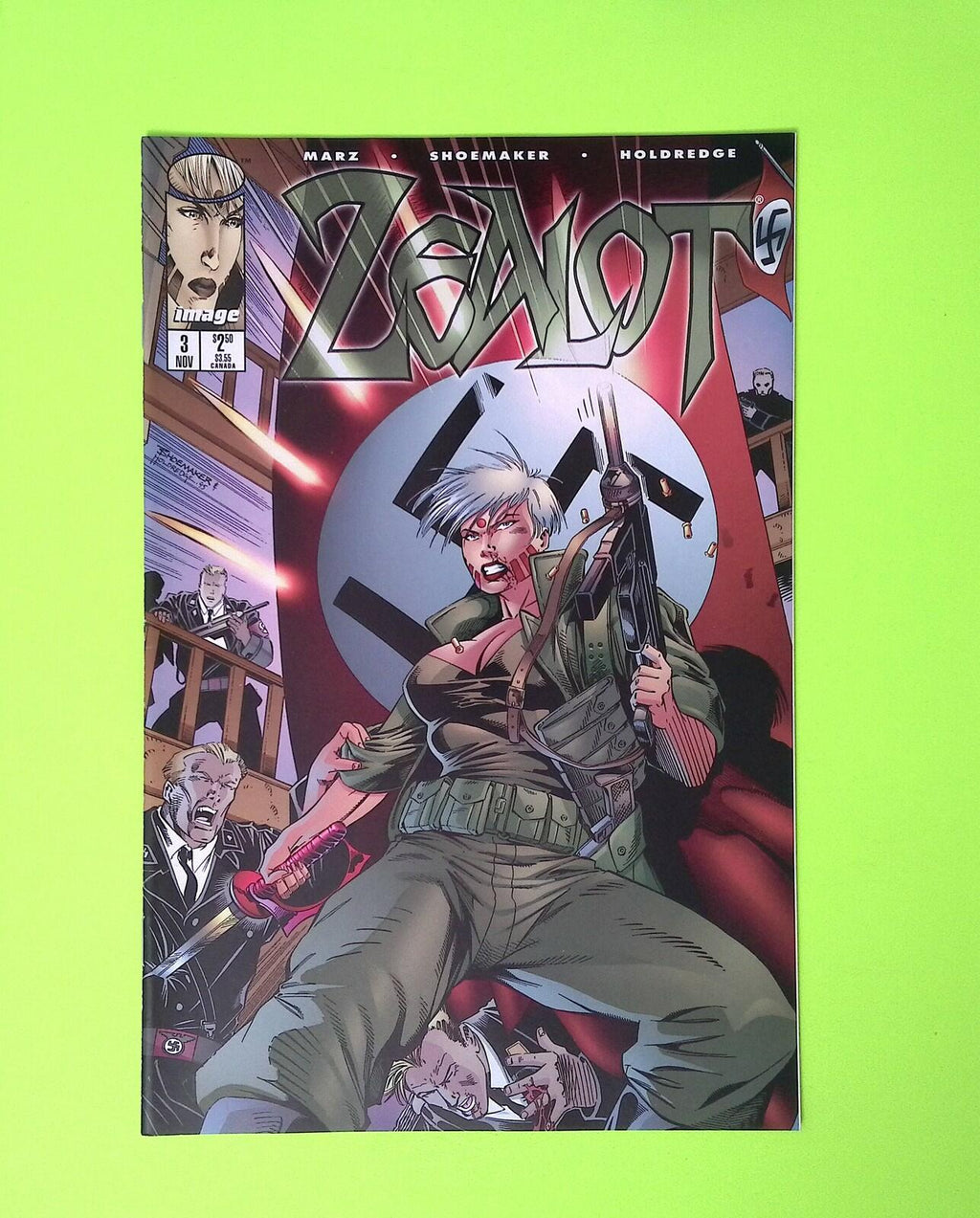 Zealot #3 1995 Image Comics High Grade Comic Book X227-72
