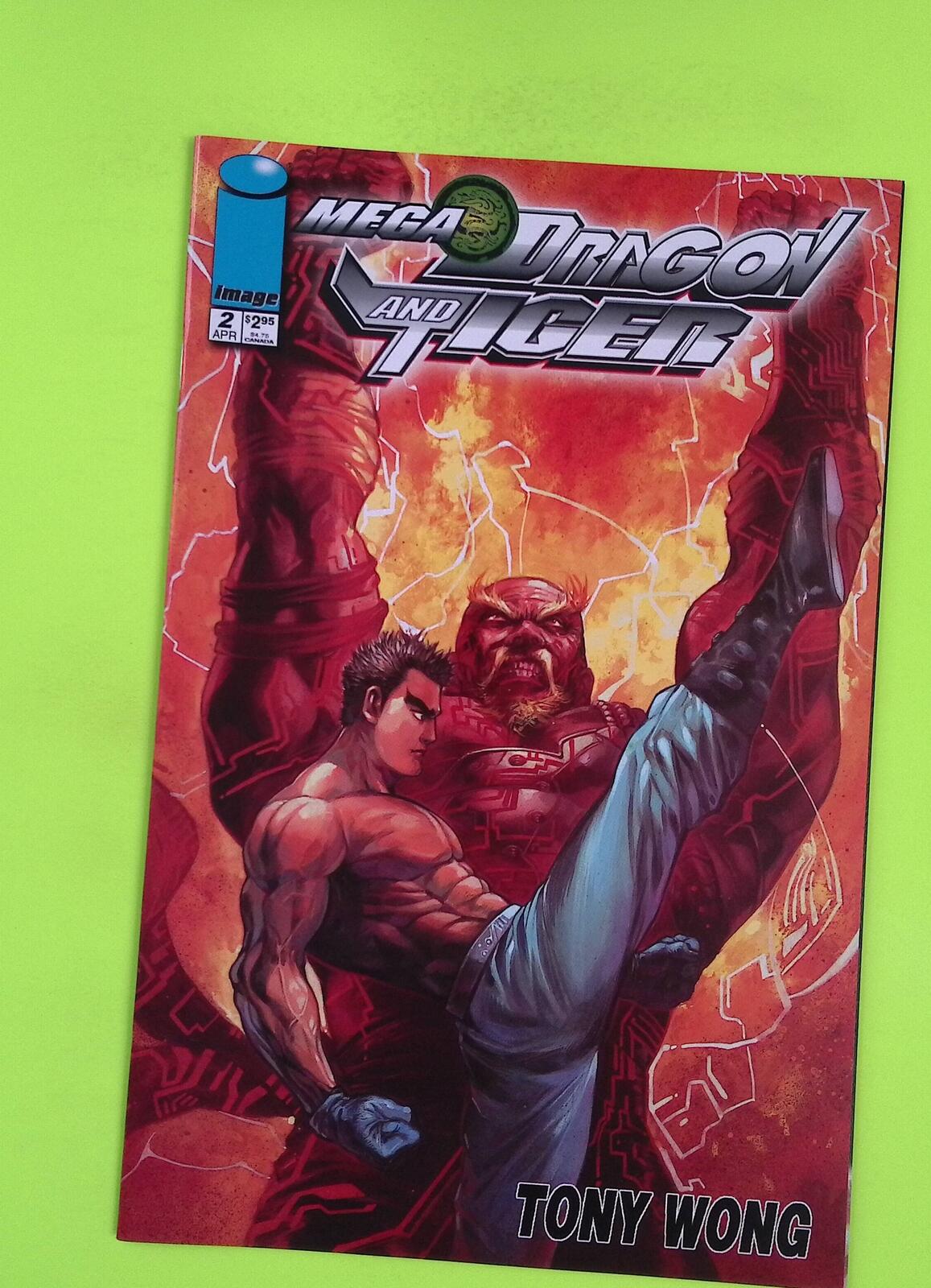 Mega-Dragon and Tiger #2 1999 Image Comics High Grade Comic Book G69-196
