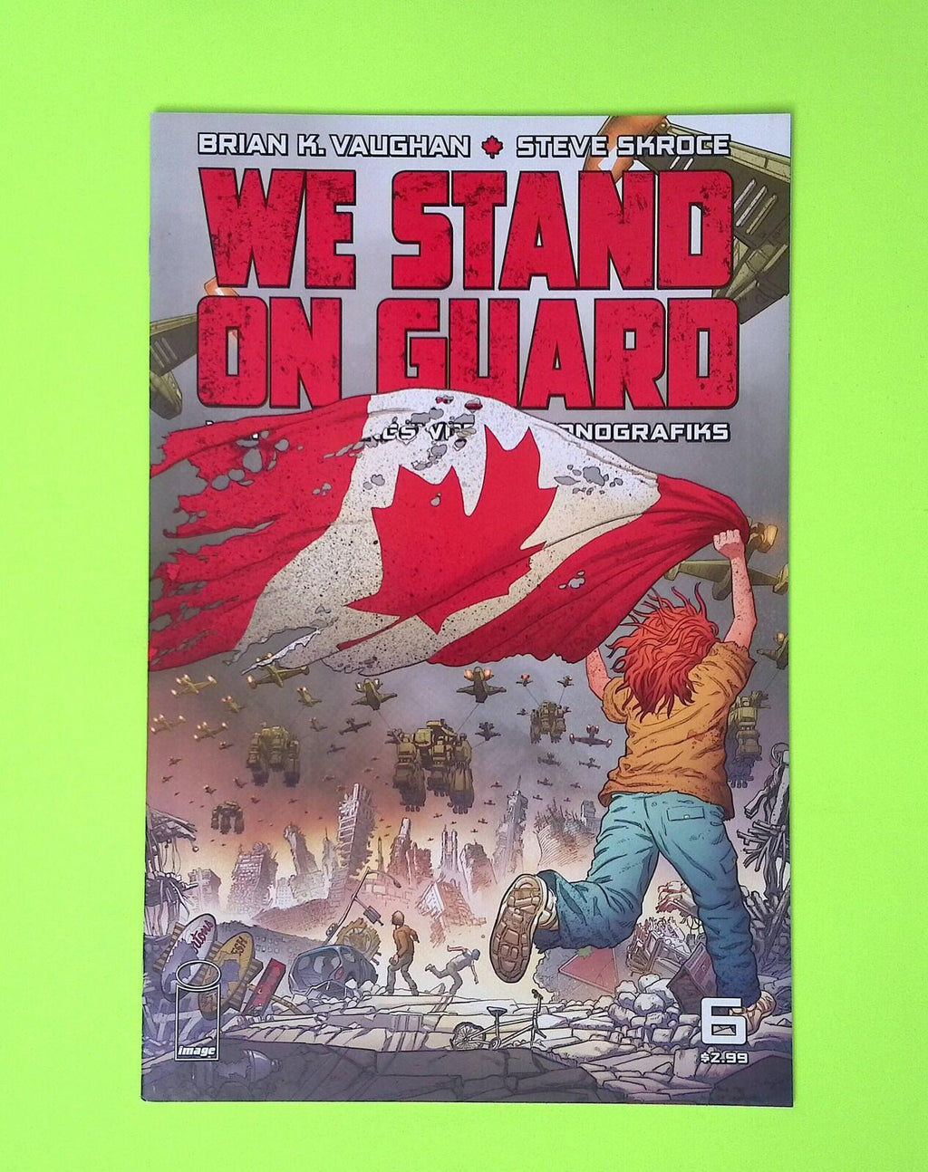 We Stand on Guard #6 2015 Image Comics High Grade Comic Book X105-45