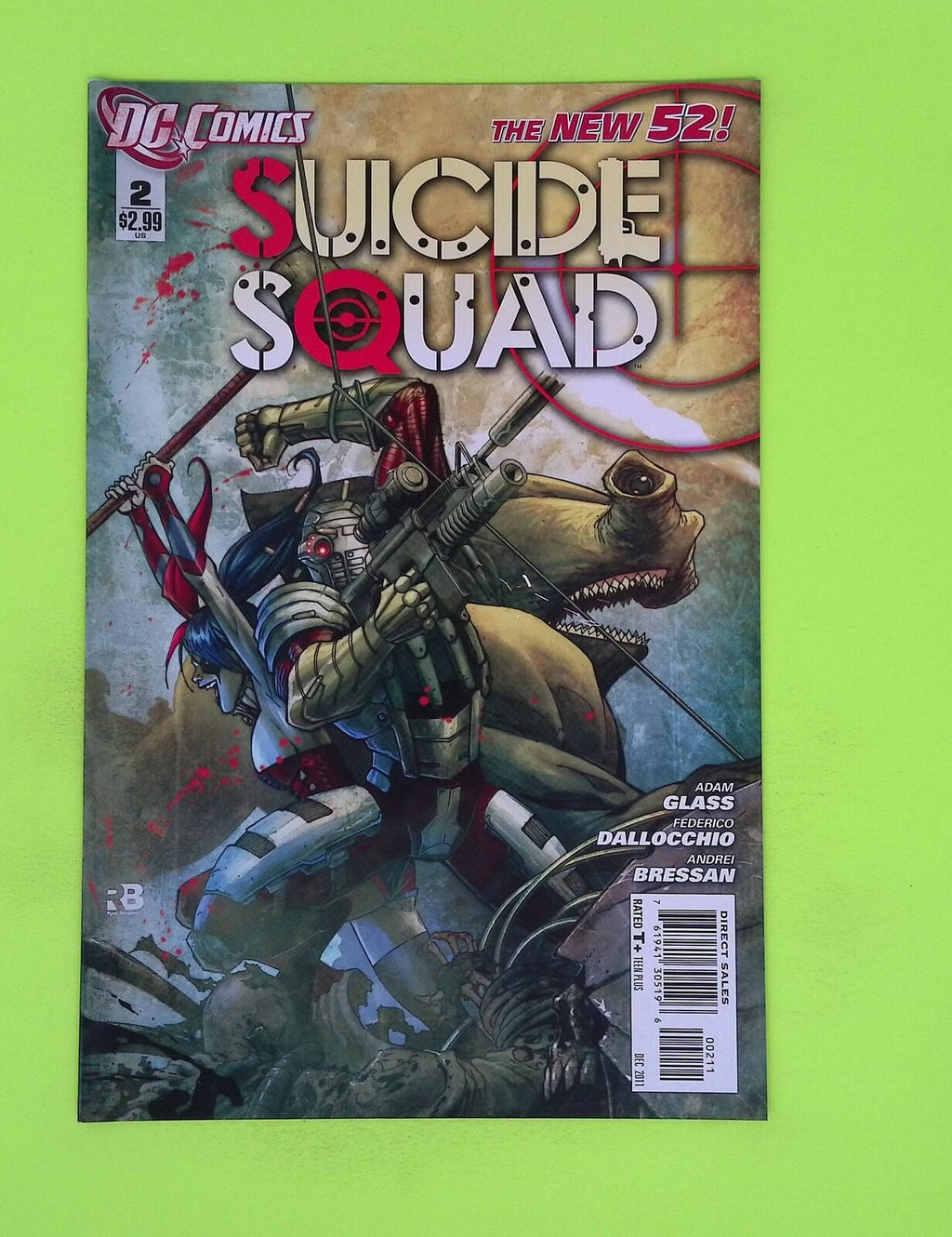Suicide Squad #2 Vol. 3 2011 DC Comics High Grade Comic Book J71-219