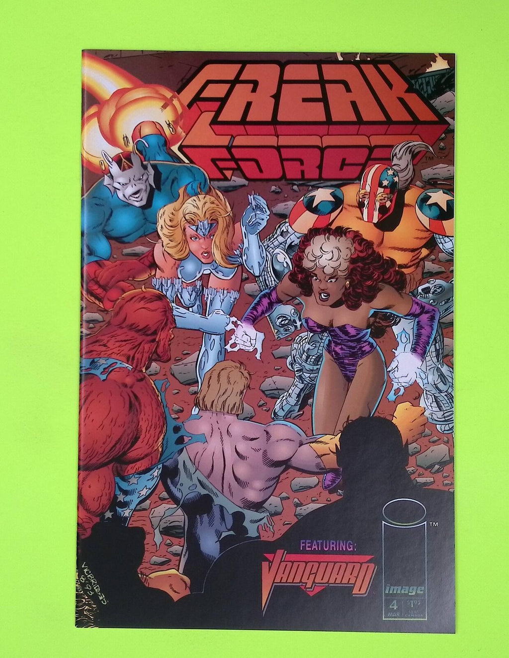 Freak Force #4 Vol. 1 1994 Image Comics High Grade Comic Book A88-149