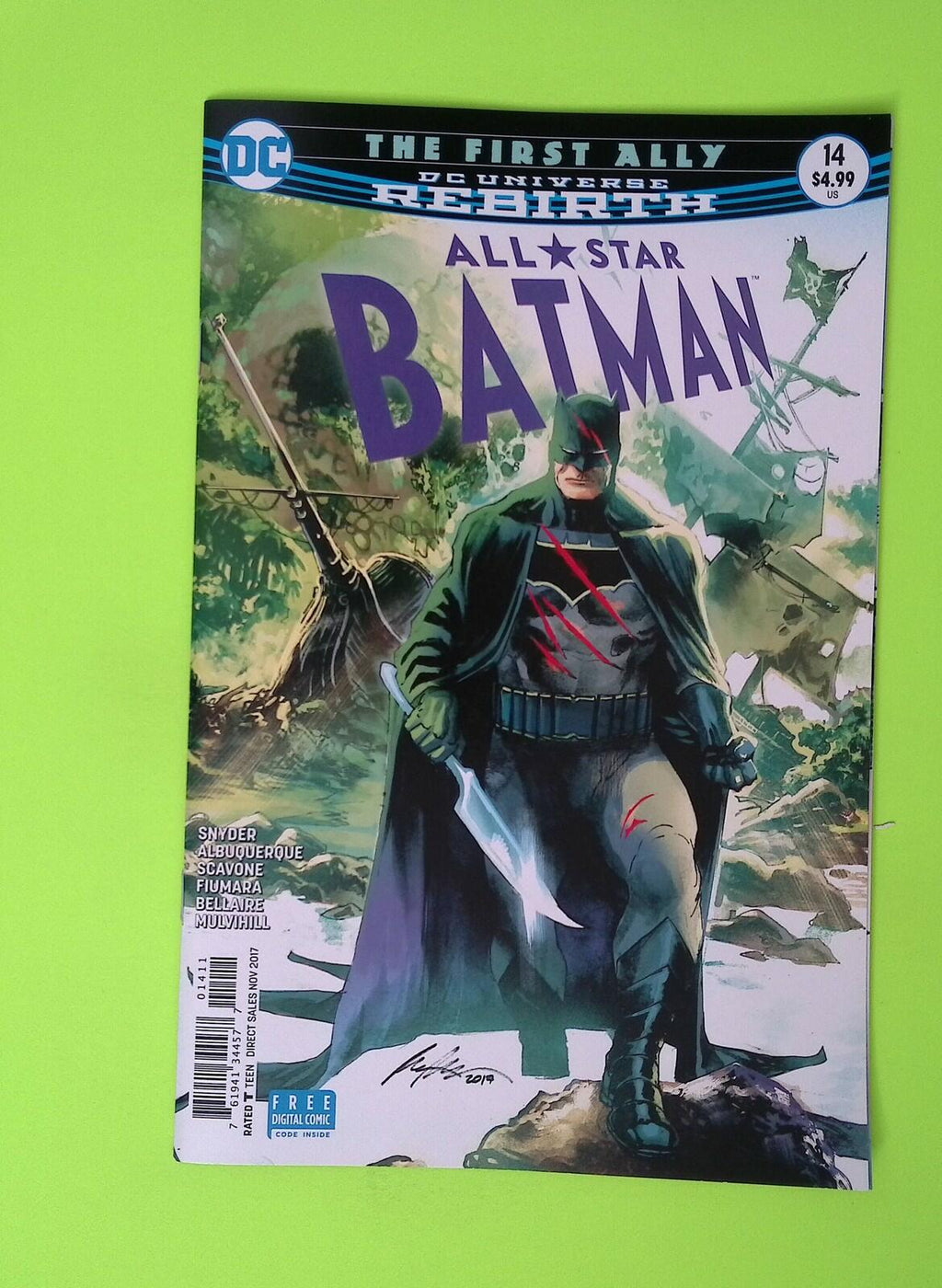 All Star Batman #14 2017 DC Comics High Grade Comic Book X4-214