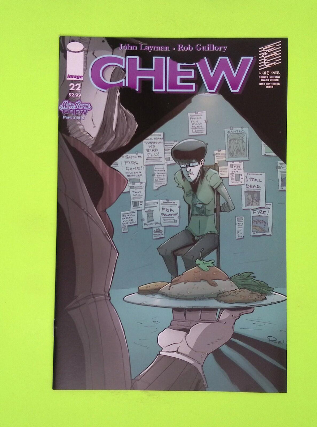 Chew #22b 2011 Image Comics Variant High Grade Comic Book W9-131