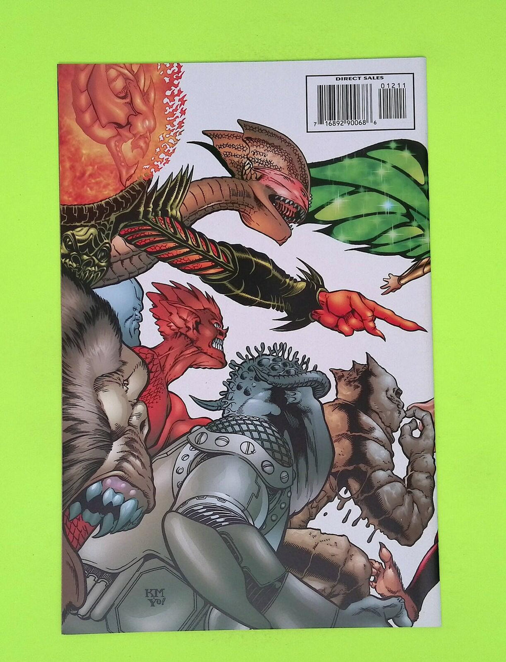 Trinity Angels #12 1998 Acclaim Comics High Grade Comic Book P37-52