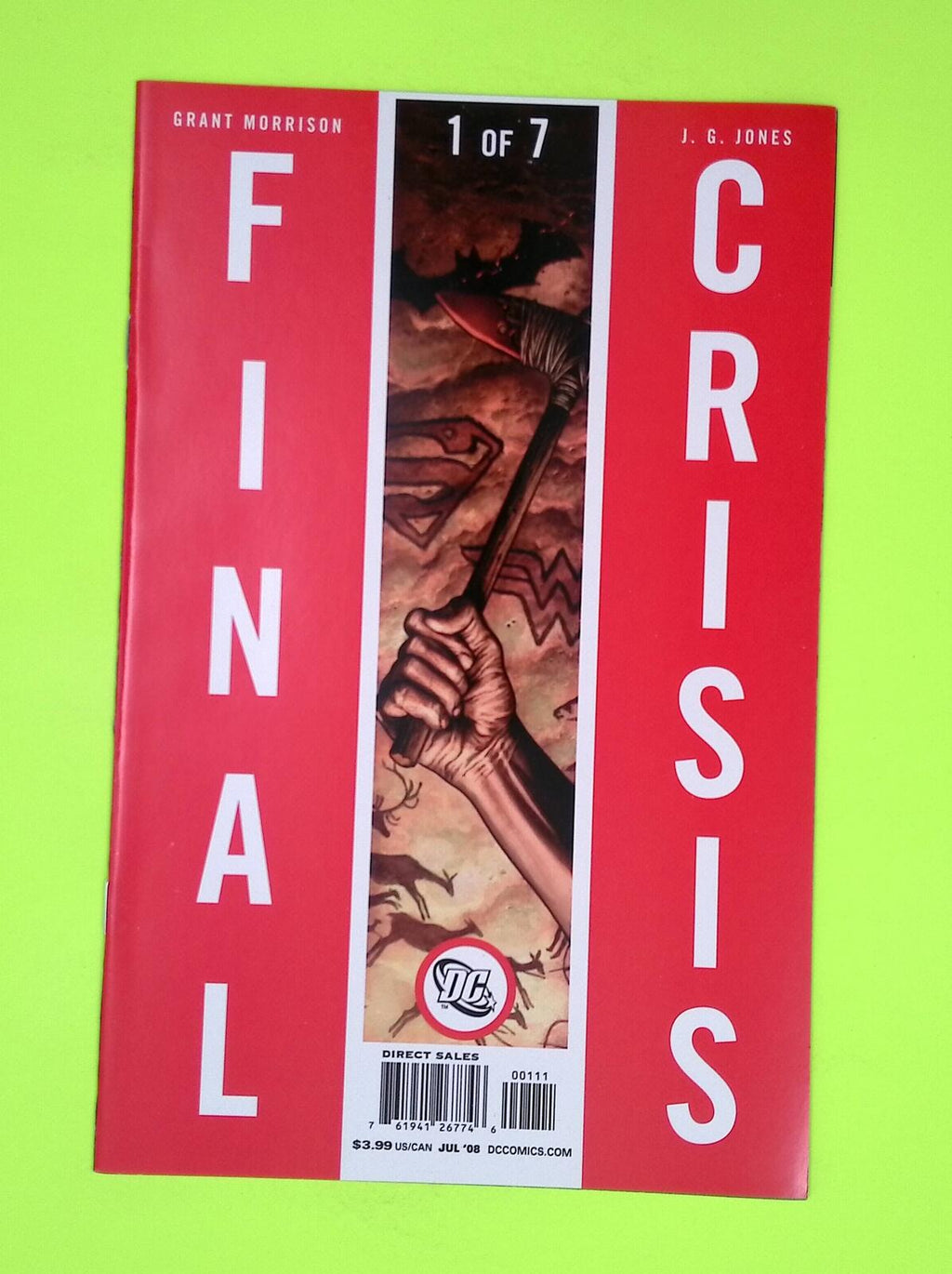 Final Crisis #1 2008 DC Comics High Grade Comic Book K42-89