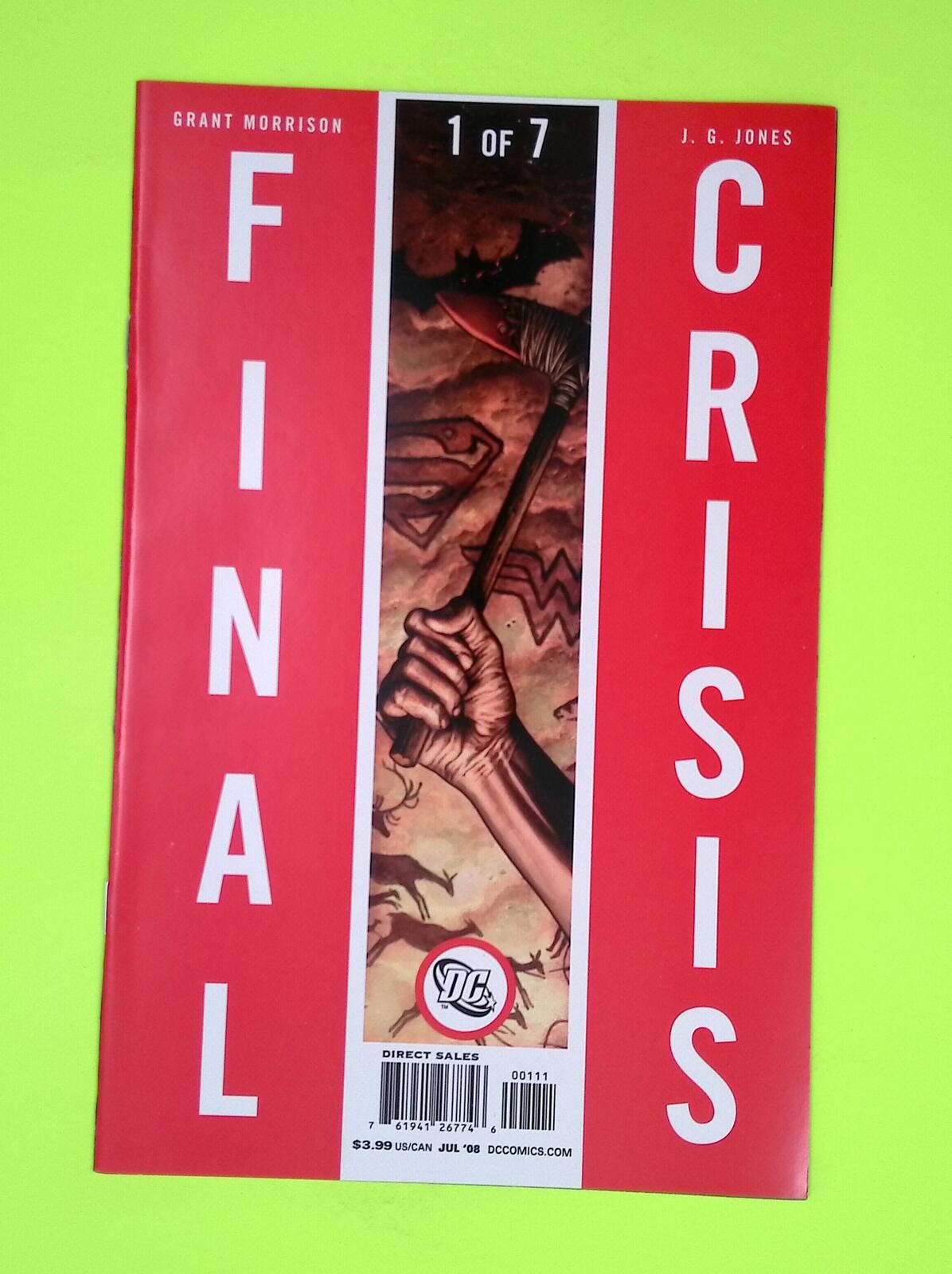 Final Crisis #1 2008 DC Comics High Grade Comic Book K42-89