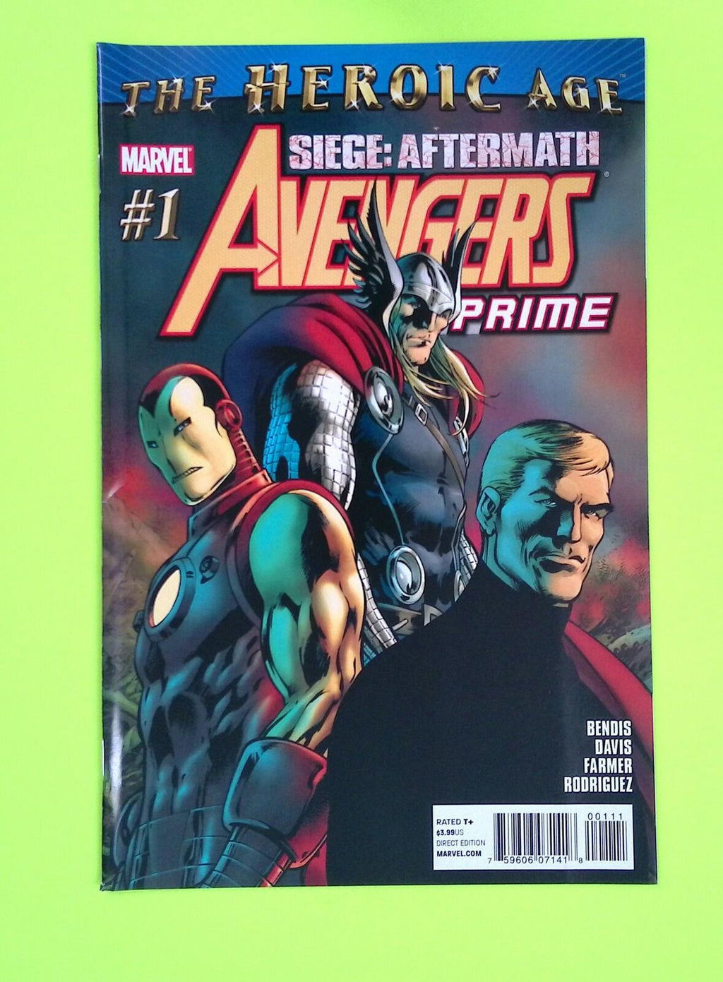 Avengers Prime #1 2010 Marvel Comics 8.0 Comic Book G86-141