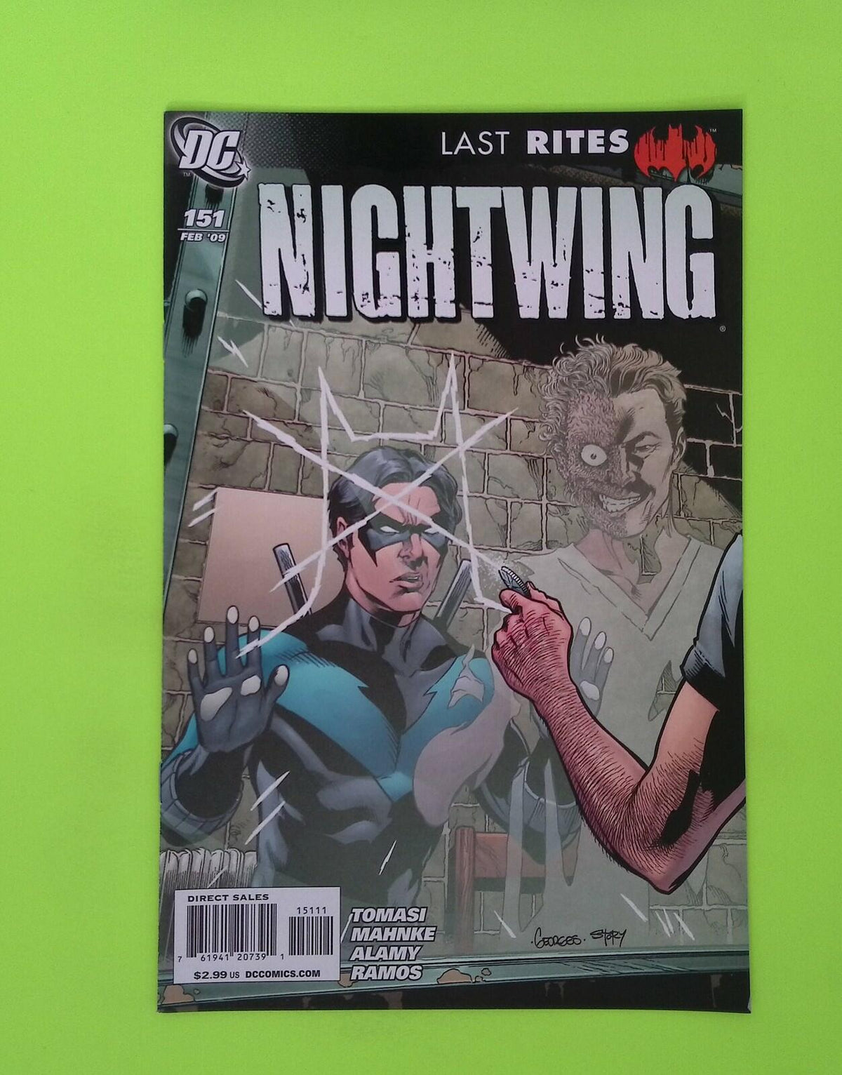 Nightwing #151 Vol. 2 2009 DC Comics High Grade Comic Book W211-79